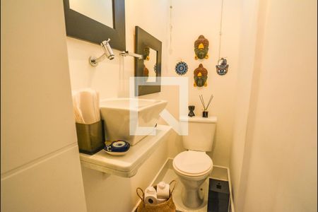 Lavabo de apartamento à venda com 2 quartos, 88m² em Campestre, Santo André