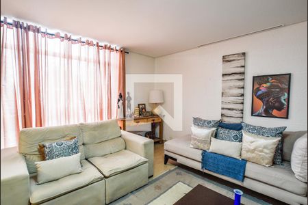 Sala de apartamento à venda com 2 quartos, 88m² em Campestre, Santo André