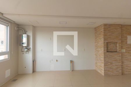 Sala/Cozinha de apartamento para alugar com 2 quartos, 52m² em Fátima, Canoas