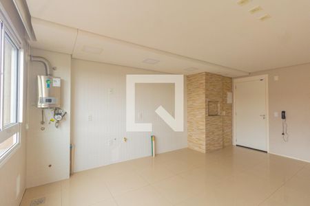 Sala/Cozinha de apartamento para alugar com 2 quartos, 52m² em Fátima, Canoas