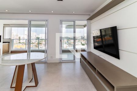 Sala de apartamento à venda com 2 quartos, 96m² em Vila Anastácio, São Paulo