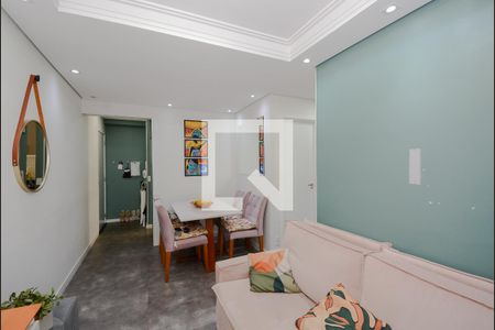 Sala de apartamento à venda com 2 quartos, 54m² em Jardim Olavo Bilac, São Bernardo do Campo