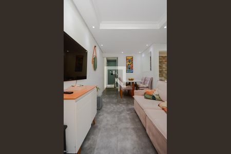 Sala de apartamento à venda com 2 quartos, 54m² em Jardim Olavo Bilac, São Bernardo do Campo