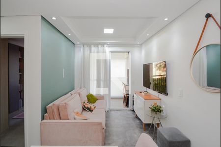 Sala de apartamento à venda com 2 quartos, 54m² em Jardim Olavo Bilac, São Bernardo do Campo