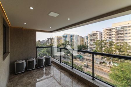 Varanda de apartamento para alugar com 3 quartos, 91m² em Recreio dos Bandeirantes, Rio de Janeiro