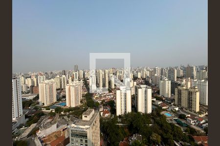 Vista da sala de apartamento à venda com 3 quartos, 185m² em Água Branca, São Paulo