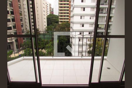 Varanda da Sala de apartamento à venda com 3 quartos, 80m² em Real Parque, São Paulo