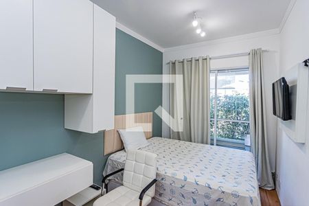 Suite de apartamento para alugar com 1 quarto, 42m² em Vila Palmeiras, São Paulo