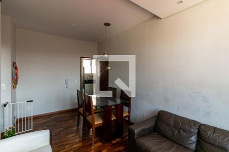 Sala  de apartamento à venda com 3 quartos, 72m² em Monsenhor Messias, Belo Horizonte