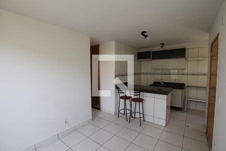 Sala de apartamento para alugar com 2 quartos, 44m² em Moinho dos Ventos, Goiânia