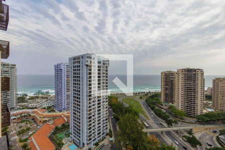 Varanda Vista de apartamento à venda com 2 quartos, 70m² em Barra da Tijuca, Rio de Janeiro