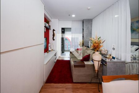 Sala de kitnet/studio à venda com 1 quarto, 42m² em Centro, São Bernardo do Campo