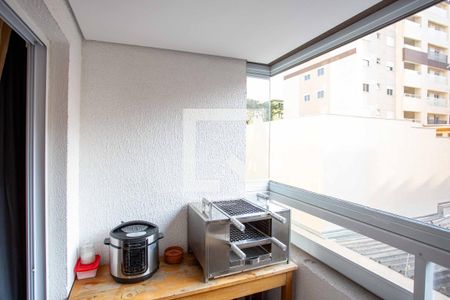 Varanda da Sala de apartamento à venda com 2 quartos, 45m² em Centro, Diadema