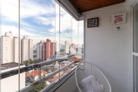 Varanda da Sala de apartamento à venda com 2 quartos, 56m² em Casa Verde, São Paulo