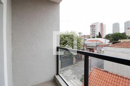 Varanda da Sala de apartamento à venda com 2 quartos, 54m² em Parque Peruche, São Paulo