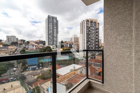 Varanda da Sala de apartamento à venda com 2 quartos, 60m² em Parque Peruche, São Paulo