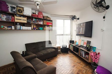 Sala de apartamento à venda com 2 quartos, 60m² em Cristal, Porto Alegre