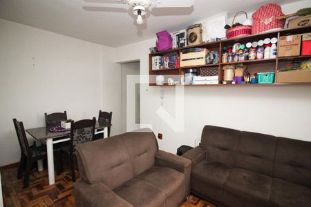 Sala de apartamento à venda com 2 quartos, 60m² em Cristal, Porto Alegre