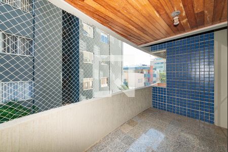 Varanda da Sala de apartamento à venda com 3 quartos, 100m² em Buritis, Belo Horizonte