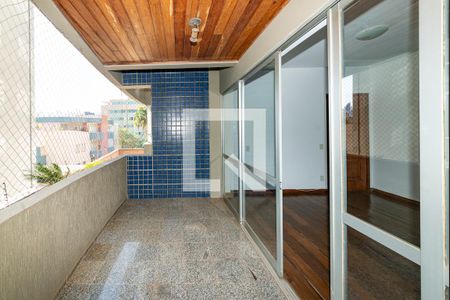 Varanda da Sala de apartamento à venda com 3 quartos, 100m² em Buritis, Belo Horizonte