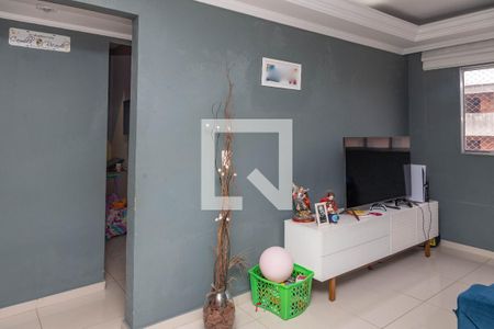 Sala  de apartamento à venda com 2 quartos, 57m² em Centro, Diadema