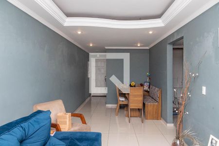 Sala  de apartamento à venda com 2 quartos, 57m² em Centro, Diadema