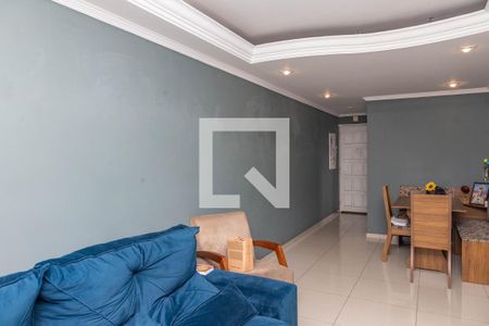 Sala  de apartamento à venda com 2 quartos, 57m² em Centro, Diadema