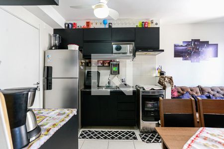 cozinha de apartamento à venda com 2 quartos, 34m² em Jardim Celeste, São Paulo