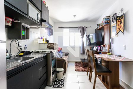 Apartamento à venda com 34m², 2 quartos e sem vagasala