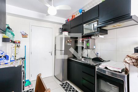 cozinha de apartamento à venda com 2 quartos, 34m² em Jardim Celeste, São Paulo