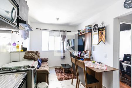 cozinha de apartamento à venda com 2 quartos, 34m² em Jardim Celeste, São Paulo