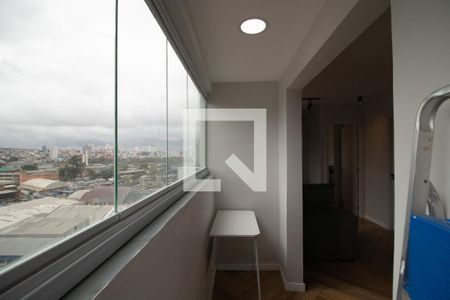 Varanda e Área de serviço de apartamento à venda com 1 quarto, 43m² em Vila Guilherme, São Paulo