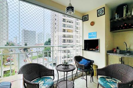 Varanda gourmet de apartamento para alugar com 2 quartos, 83m² em Vila Santo Antônio, Guarulhos