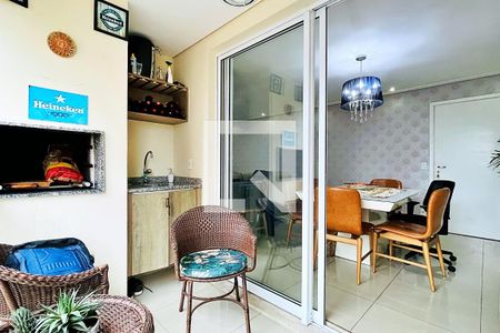 Varanda gourmet de apartamento para alugar com 2 quartos, 83m² em Vila Santo Antônio, Guarulhos