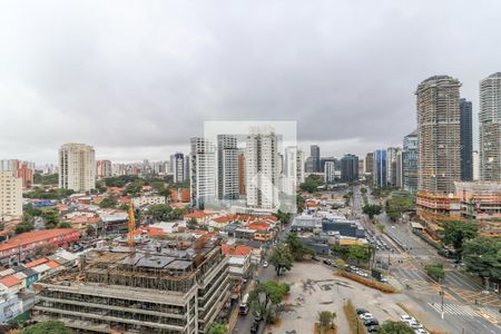 Vista da Varanda da Sala de apartamento à venda com 2 quartos, 76m² em Itaim Bibi, São Paulo