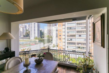 Varanda da Sala de apartamento à venda com 2 quartos, 135m² em Real Parque, São Paulo