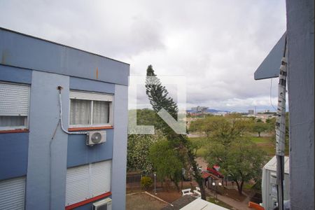 Sala - Vista de apartamento à venda com 2 quartos, 69m² em Humaitá, Porto Alegre