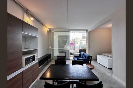 Sala de apartamento para alugar com 1 quarto, 42m² em Campo Belo, São Paulo