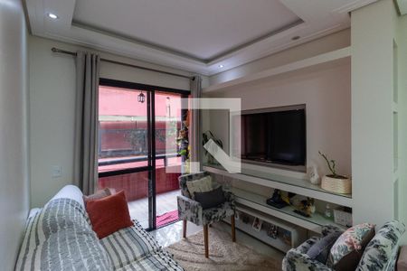 Sala de estar de apartamento à venda com 3 quartos, 72m² em Jardim Ubirajara, São Paulo