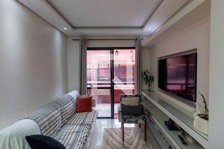 Sala de estar de apartamento à venda com 3 quartos, 72m² em Jardim Ubirajara, São Paulo