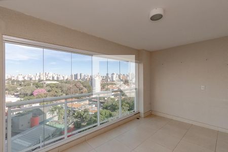 Varanda da Sala de apartamento para alugar com 2 quartos, 84m² em Brooklin, São Paulo