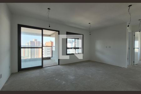 Sala de apartamento à venda com 2 quartos, 77m² em Vila Gilda, Santo André