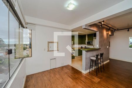 Sala de apartamento à venda com 3 quartos, 74m² em Cristo Redentor, Porto Alegre