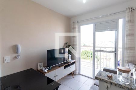 Sala/Cozinha de apartamento para alugar com 1 quarto, 31m² em Vila Ré, São Paulo