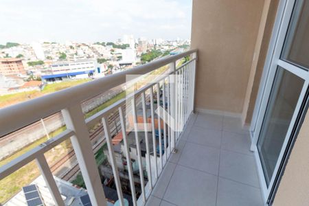 Varanda da Sala de apartamento para alugar com 1 quarto, 31m² em Vila Ré, São Paulo