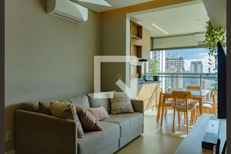 Sala de apartamento à venda com 3 quartos, 100m² em Vila Clementino, São Paulo