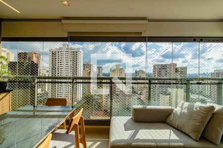 Varanda  de apartamento à venda com 3 quartos, 100m² em Vila Clementino, São Paulo