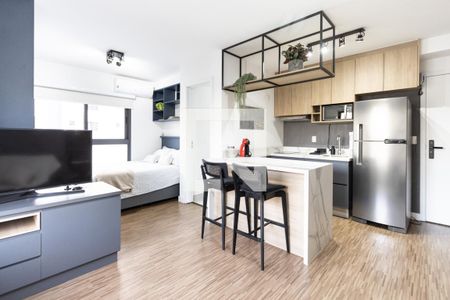 Studio de kitnet/studio para alugar com 1 quarto, 32m² em Pompeia, São Paulo