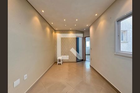 Sala de apartamento à venda com 2 quartos, 45m² em Vila Guaraciaba, Santo André