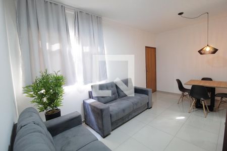 Sala de apartamento para alugar com 3 quartos, 80m² em Tabajaras, Uberlândia